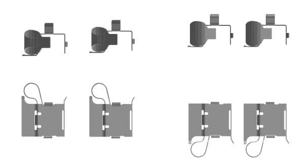 Set accesorii, placute frana TEXTAR 82556700