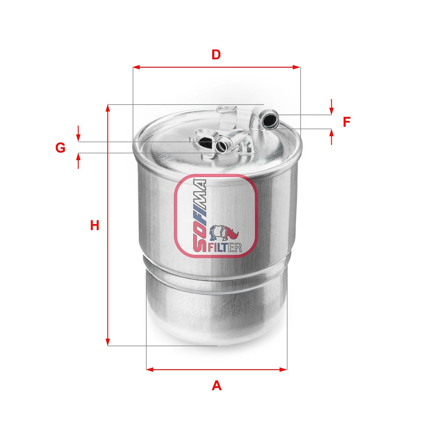 filtru combustibil SOFIMA S 4107 NR
