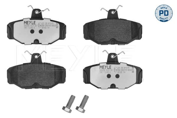 set placute frana,frana disc MEYLE -PD: Advanced performance and design. 025 209 8113/PD
