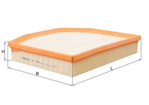 Filtru aer MAHLE LX 1250