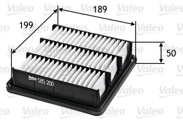 Filtru aer VALEO 585200