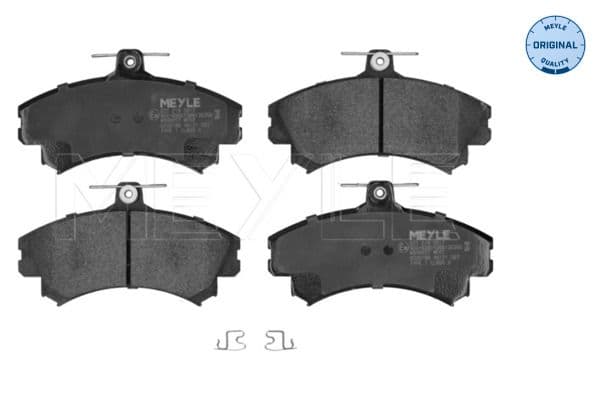 set placute frana,frana disc MEYLE -ORIGINAL: True to OE. 025 219 2017
