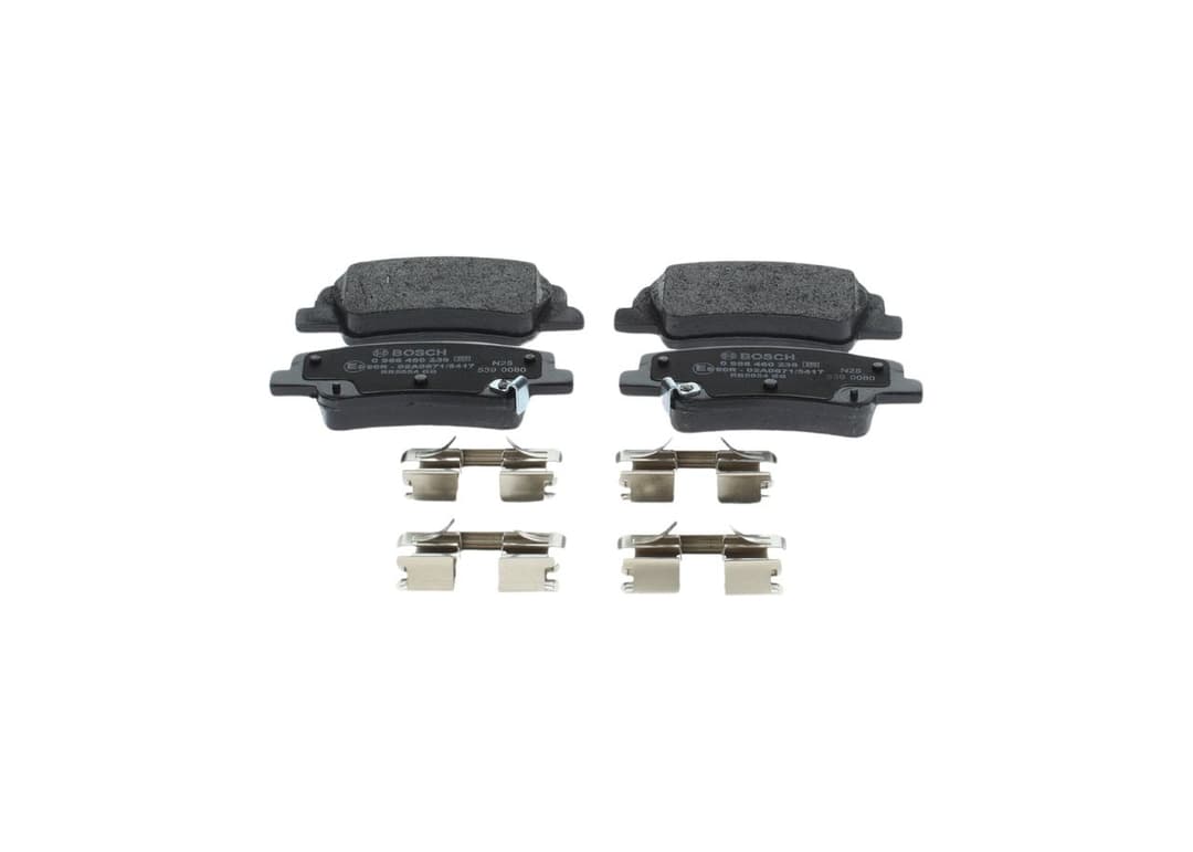 set placute frana,frana disc BOSCH 0 986 460 236