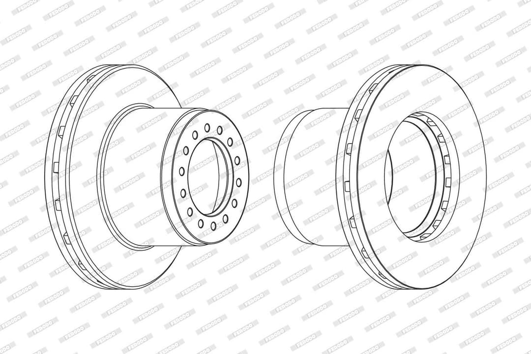 Disc frana QWP WHD121BD