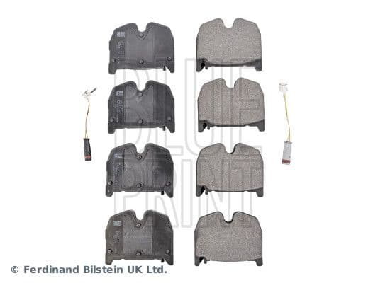 set placute frana,frana disc BLUE PRINT ADU174257