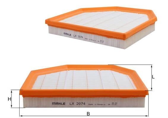 Filtru aer MAHLE LX 2074