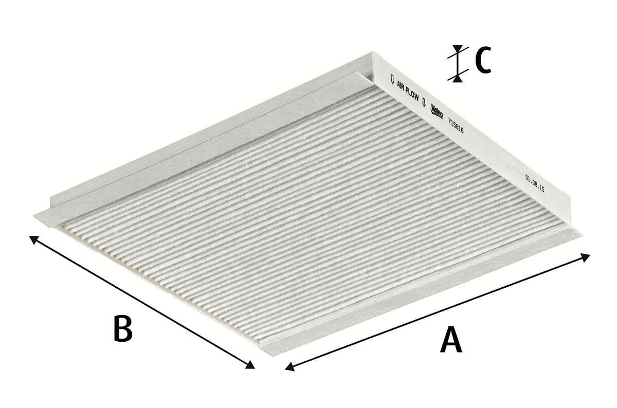 Filtru, aer habitaclu VALEO ESSENTIAL 715816