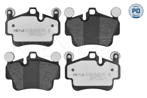 set placute frana,frana disc MEYLE -PD: Advanced performance and design. 025 240 4917/PD