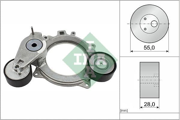 Intinzator curea, curea distributie Schaeffler INA 534 0936 10