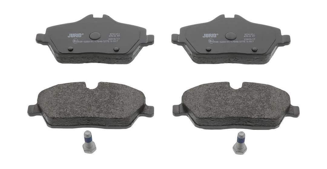 set placute frana,frana disc JURID 573137J