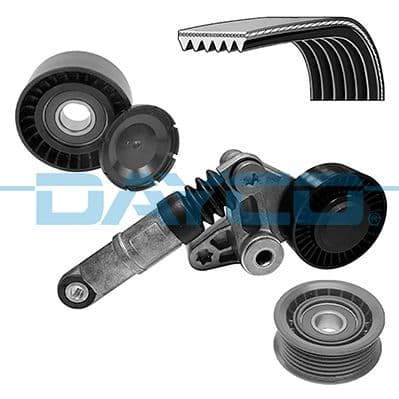 Set curea transmisie cu caneluri DAYCO KPV736