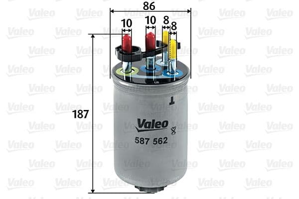 filtru combustibil VALEO 587562