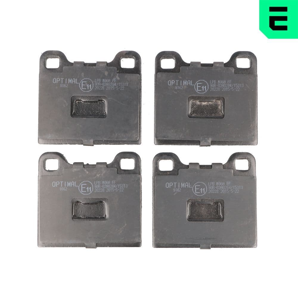 set placute frana,frana disc OPTIMAL BP-09162