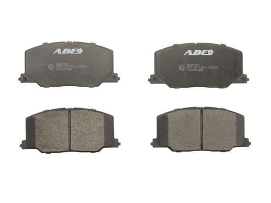set placute frana,frana disc ABE C12037ABE