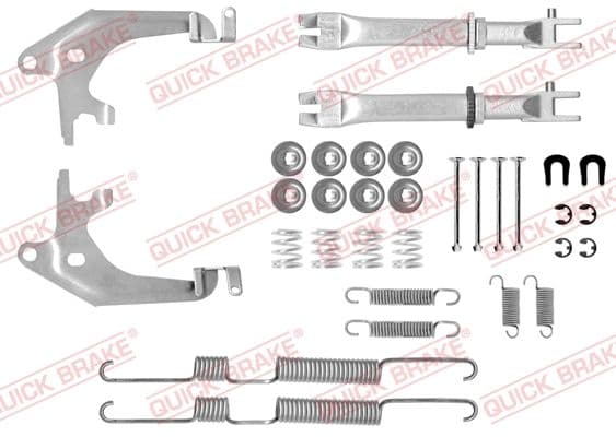 Set accesorii, sabot de frana QUICK BRAKE 105-0730S