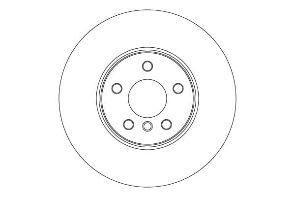 Disc frana TRW SINGLE DF6899S