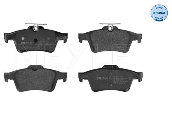 set placute frana,frana disc MEYLE 025 241 3717