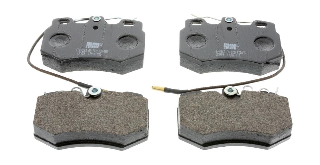 set placute frana,frana disc FERODO PREMIER ECO FRICTION FDB455