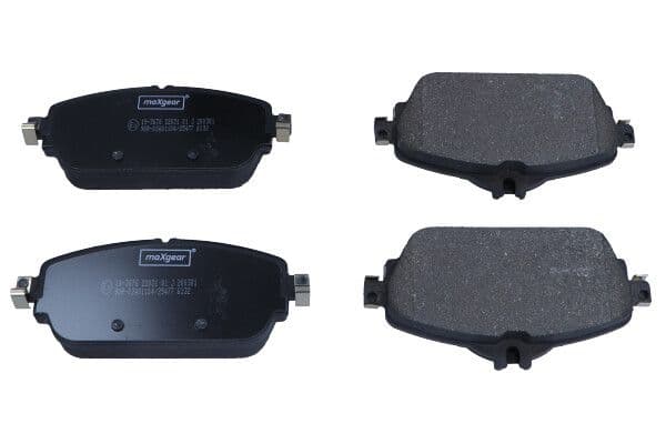 set placute frana,frana disc MAXGEAR 19-3676