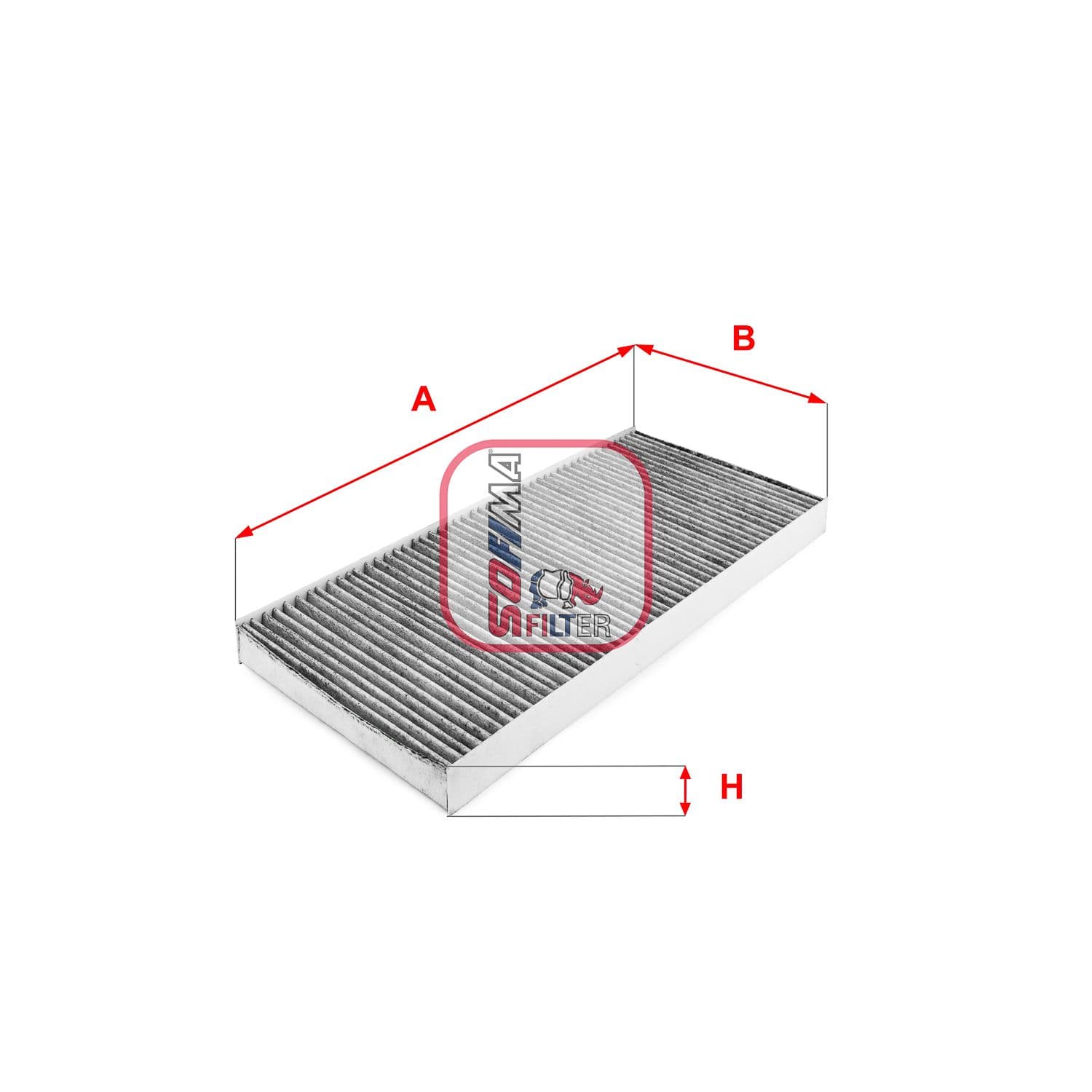 Filtru, aer habitaclu SOFIMA S 4146 CA
