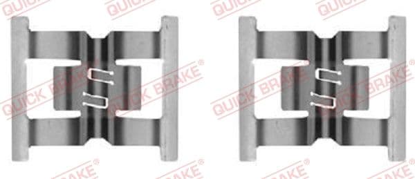 Set accesorii, placute frana QUICK BRAKE 109-0031