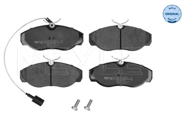 set placute frana,frana disc MEYLE -ORIGINAL: True to OE. 025 236 0219/W