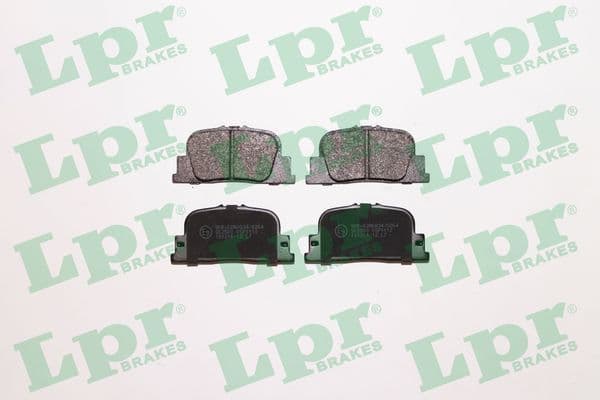 set placute frana,frana disc LPR 05P1112