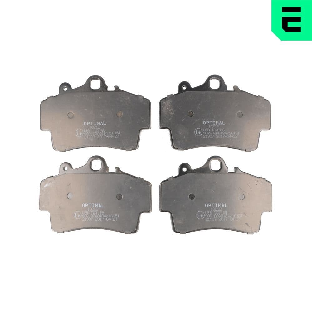 set placute frana,frana disc OPTIMAL BP-10212