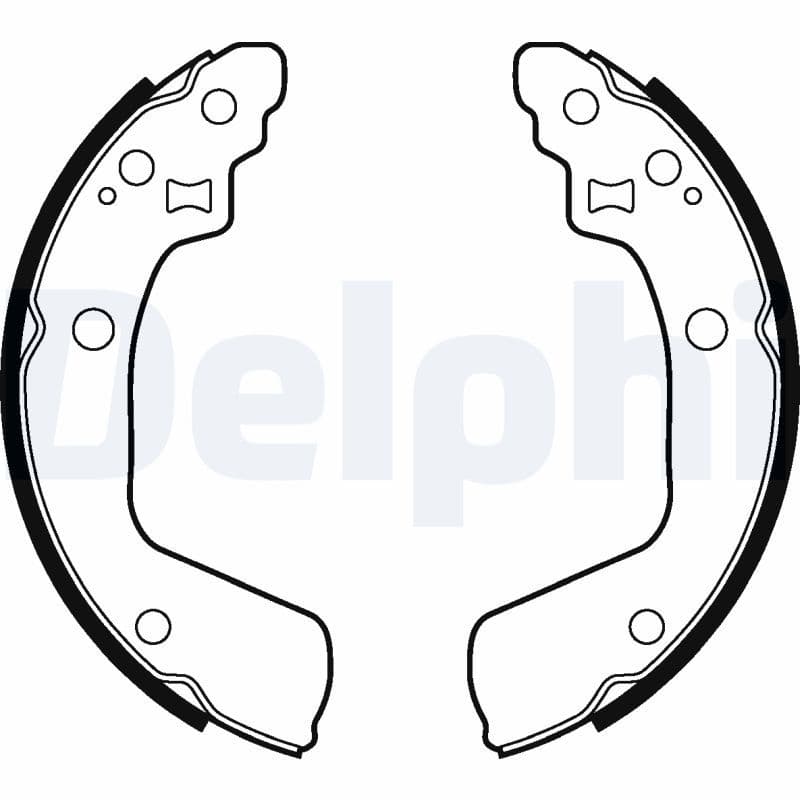 Set saboti frana DELPHI LS2046
