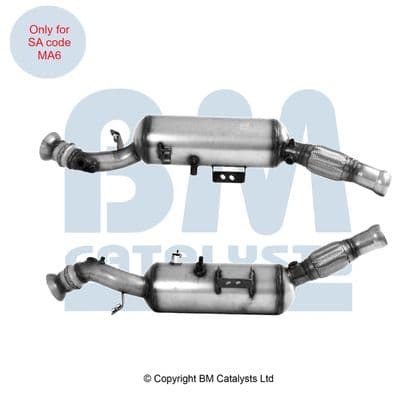 Filtru funingine/particule, sist.de esapament BM CATALYSTS Approved BM11629H