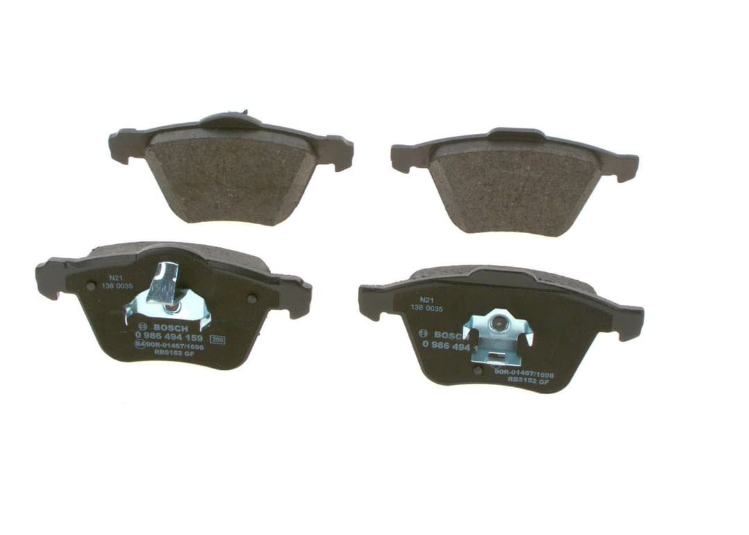 set placute frana,frana disc BOSCH 0 986 494 159