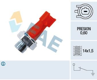 Senzor presiune ulei FAE 12431