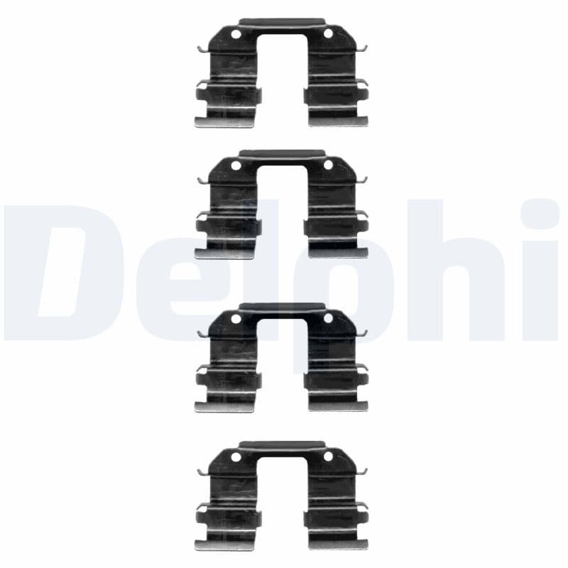 Set accesorii, placute frana DELPHI LX0372