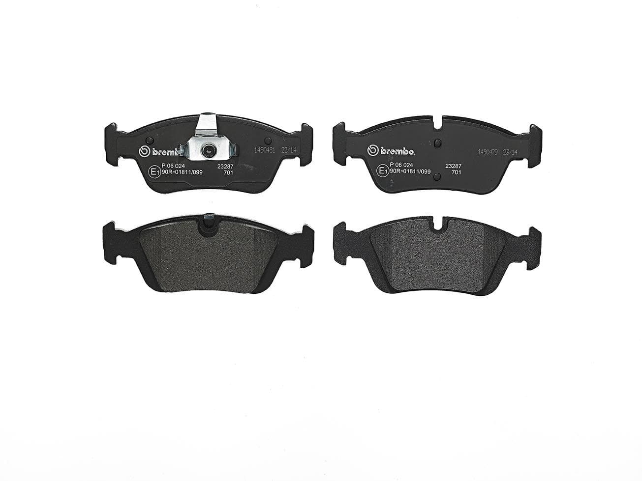 set placute frana,frana disc BREMBO PRIME LINE P 06 024