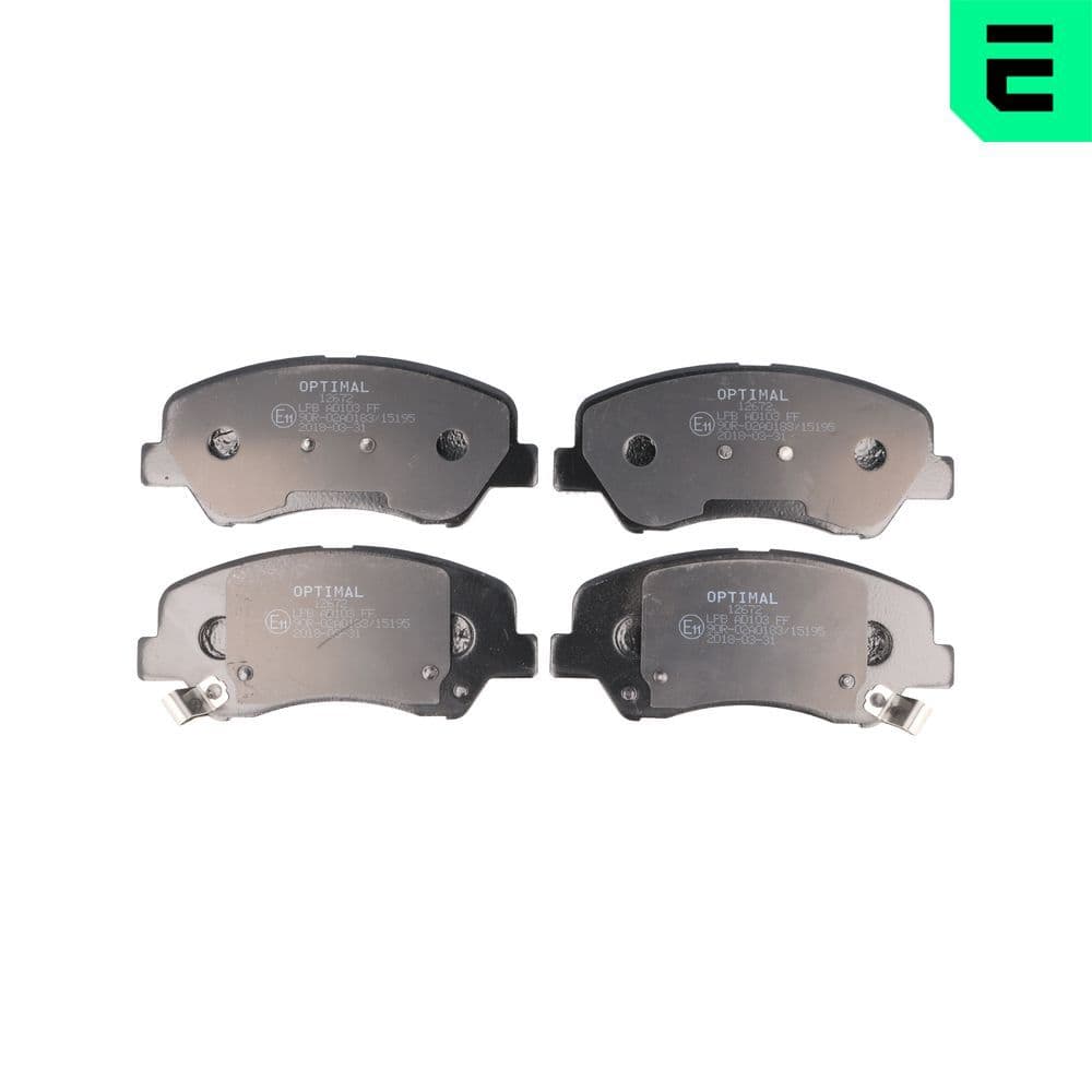 set placute frana,frana disc OPTIMAL BP-12672