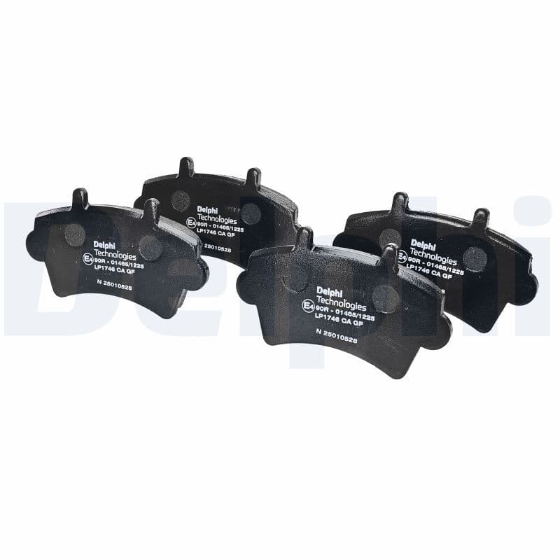 set placute frana,frana disc DELPHI LP1746