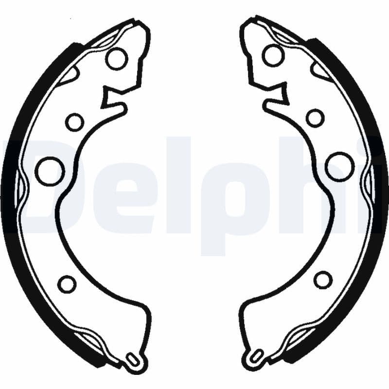 Set saboti frana DELPHI LS1288