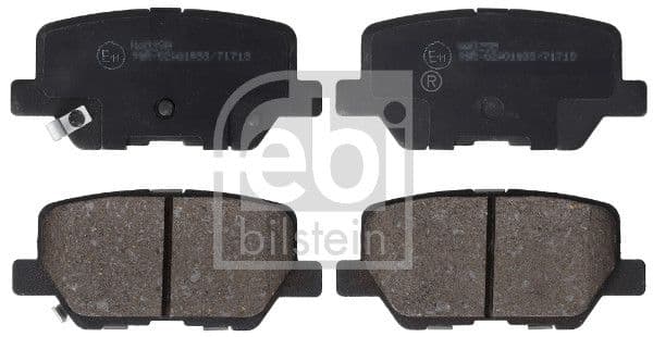 set placute frana,frana disc FEBI BILSTEIN 193459