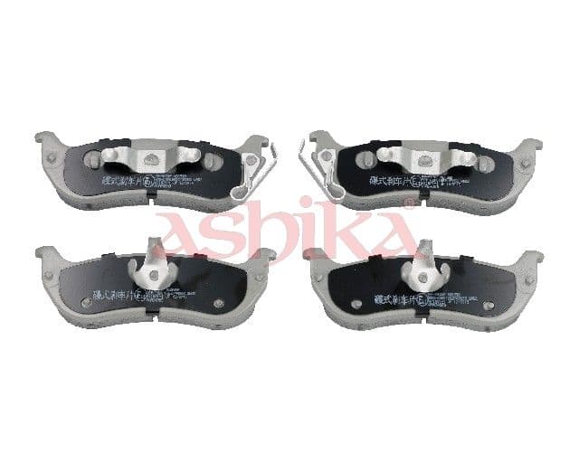 set placute frana,frana disc ASHIKA 51-09-912