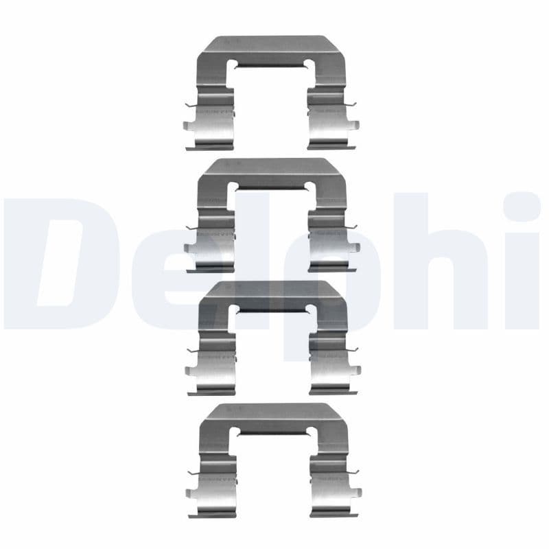 Set accesorii, placute frana DELPHI LX0667