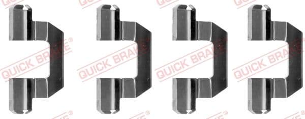 Set accesorii, placute frana QUICK BRAKE 109-1077
