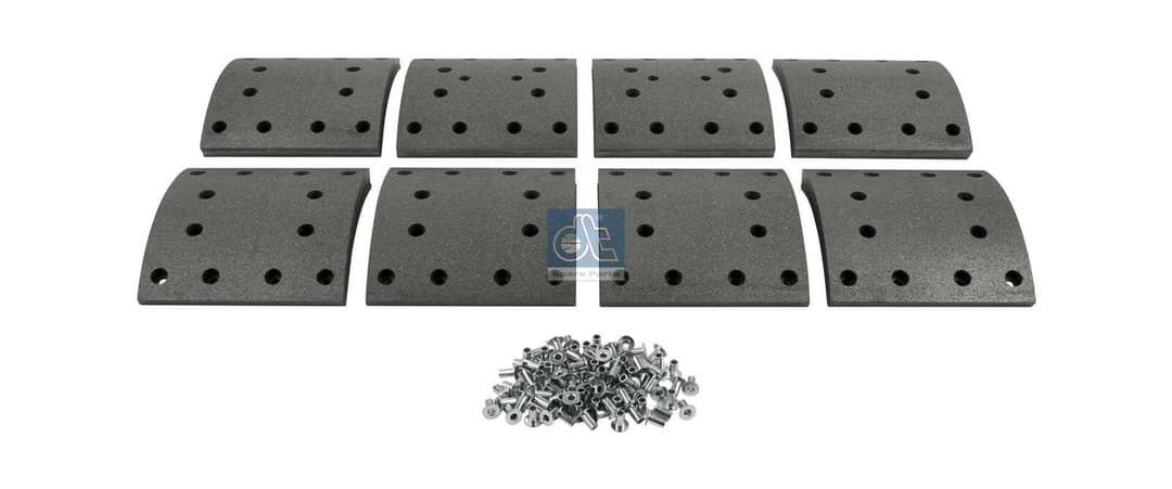 Set garnituri de frictiune, frana tambur DT Spare Parts 7.92426