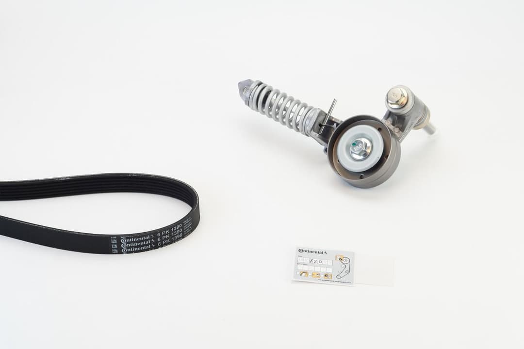 Set curea transmisie cu caneluri CONTINENTAL CTAM 6PK1390K2