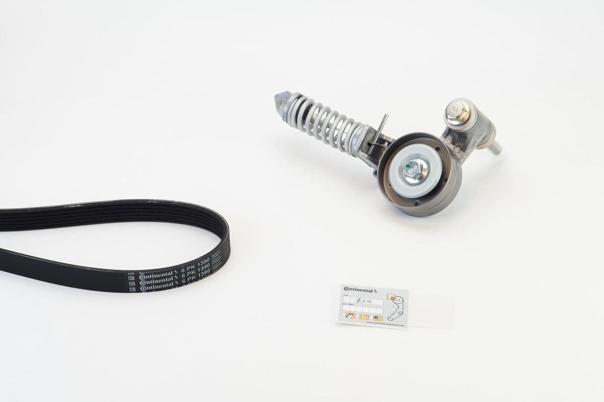 Set curea transmisie cu caneluri CONTINENTAL CTAM 6PK1390K2