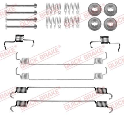 Set accesorii, sabot de frana QUICK BRAKE 105-0058