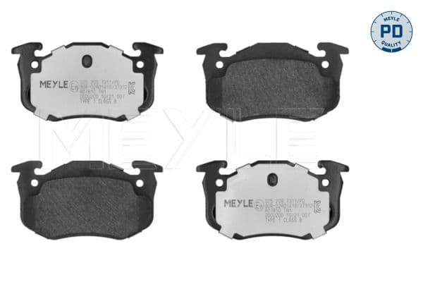 set placute frana,frana disc MEYLE -PD: Advanced performance and design. 025 209 7311/PD