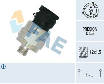 Senzor presiune ulei FAE 18101