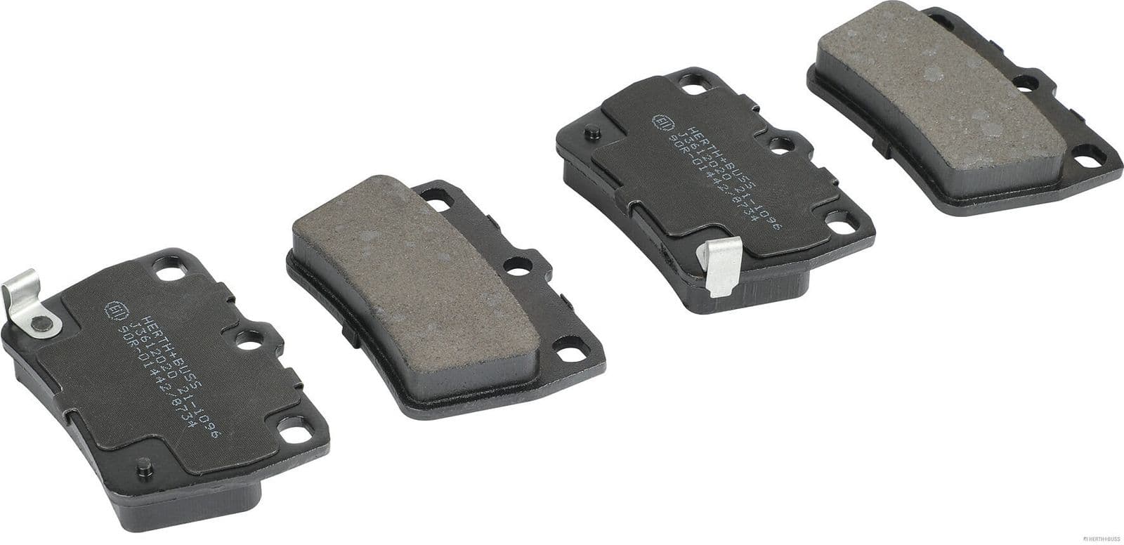 set placute frana,frana disc HERTH+BUSS JAKOPARTS J3612020