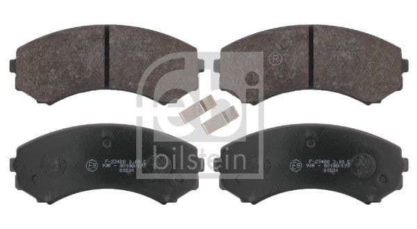 set placute frana,frana disc FEBI BILSTEIN 16582