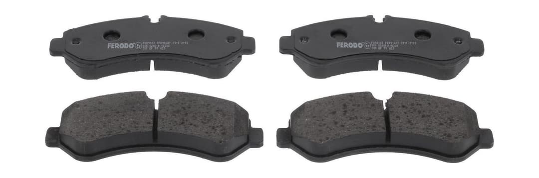 set placute frana,frana disc FERODO PREMIER ECO FRICTION FVR5187